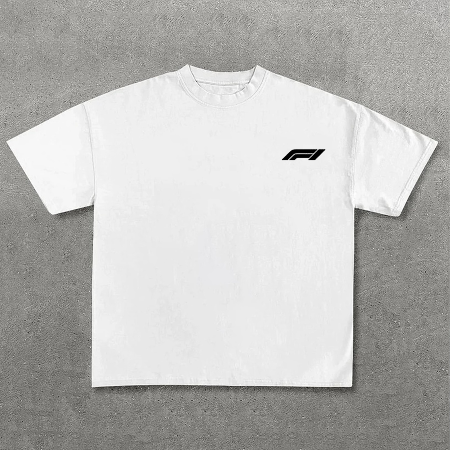 Popular Racing Team Driver Printed Pure Cotton Casual T-Shirt 01