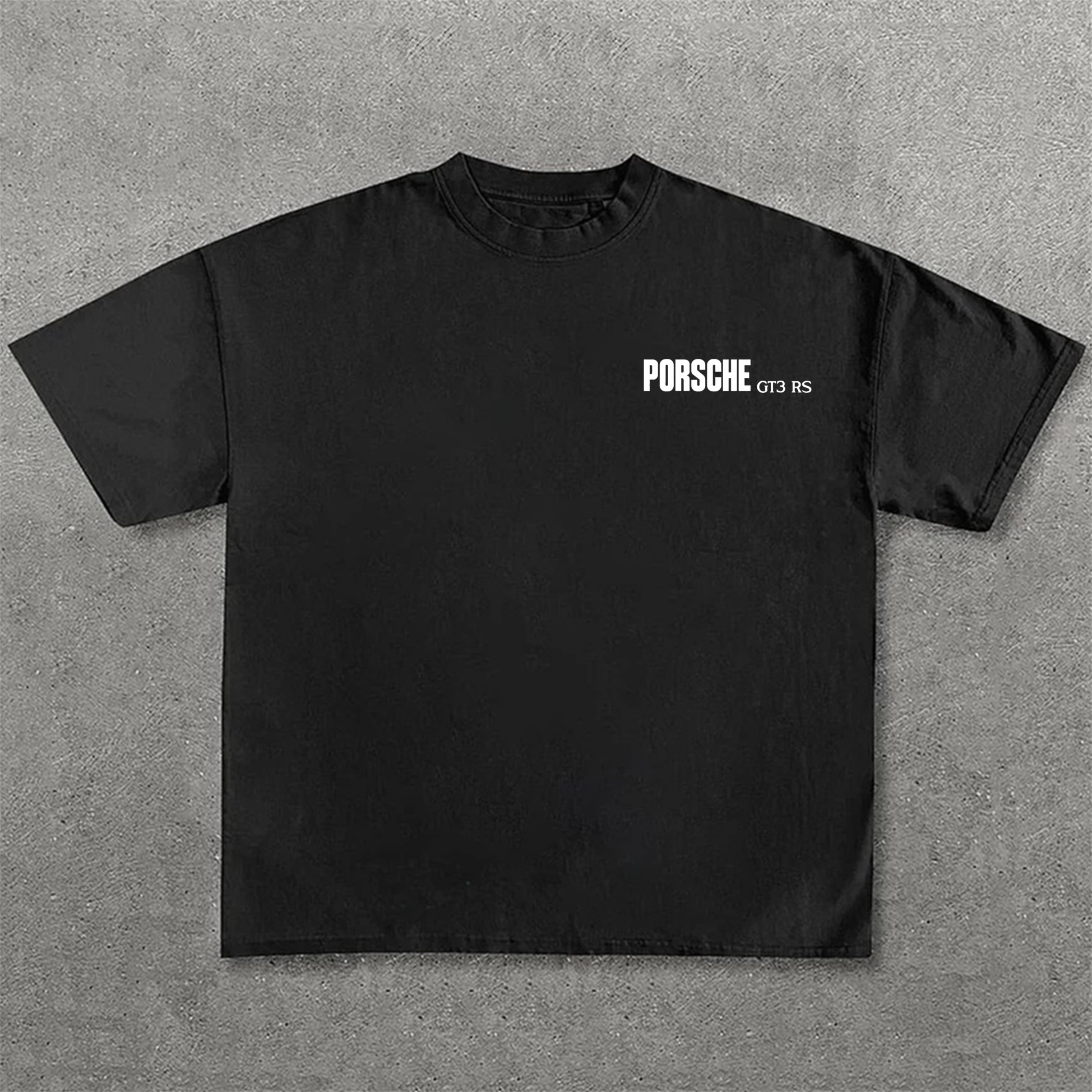 Popular Sports Car Print Pure Cotton Casual T-Shirt 05