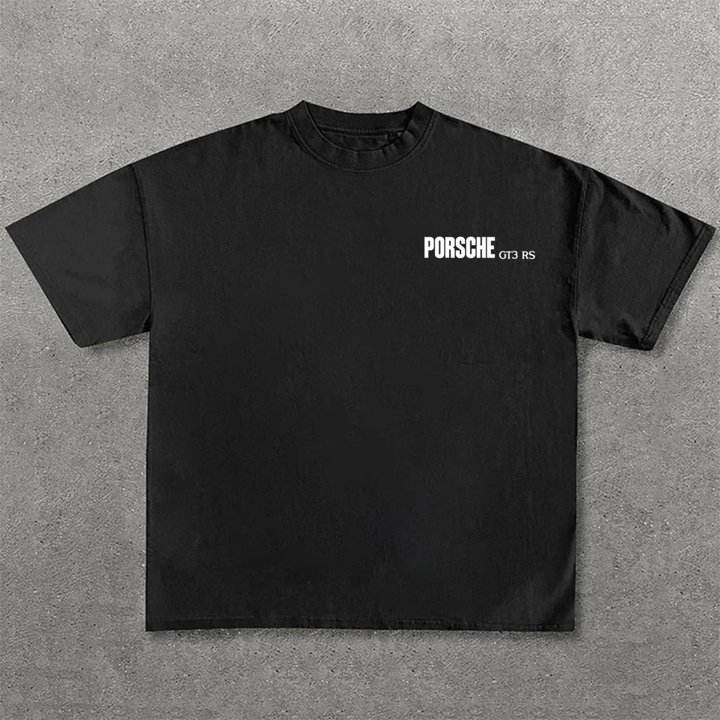 Popular Sports Car Print Pure Cotton Casual T-Shirt 05