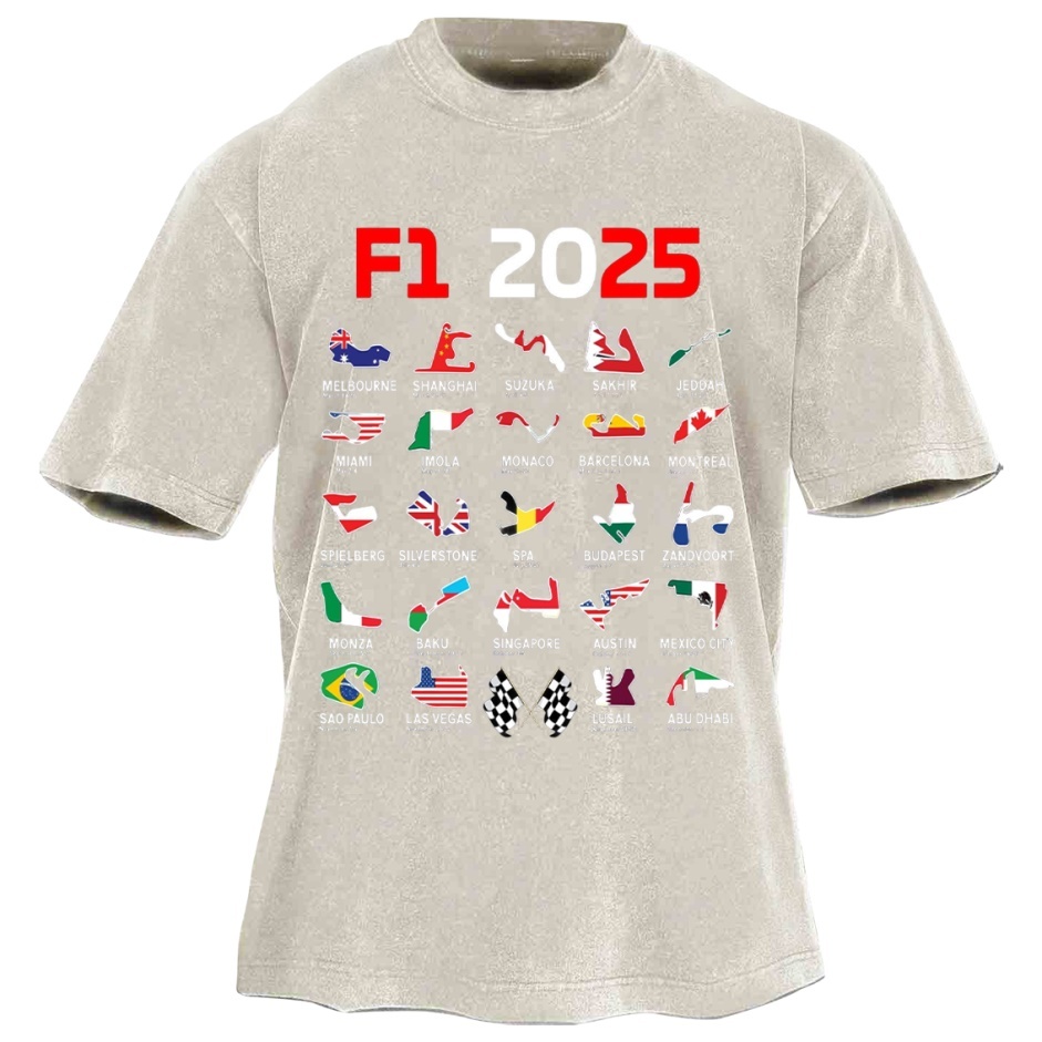 Racing Fan Vintage Washed Tee 05