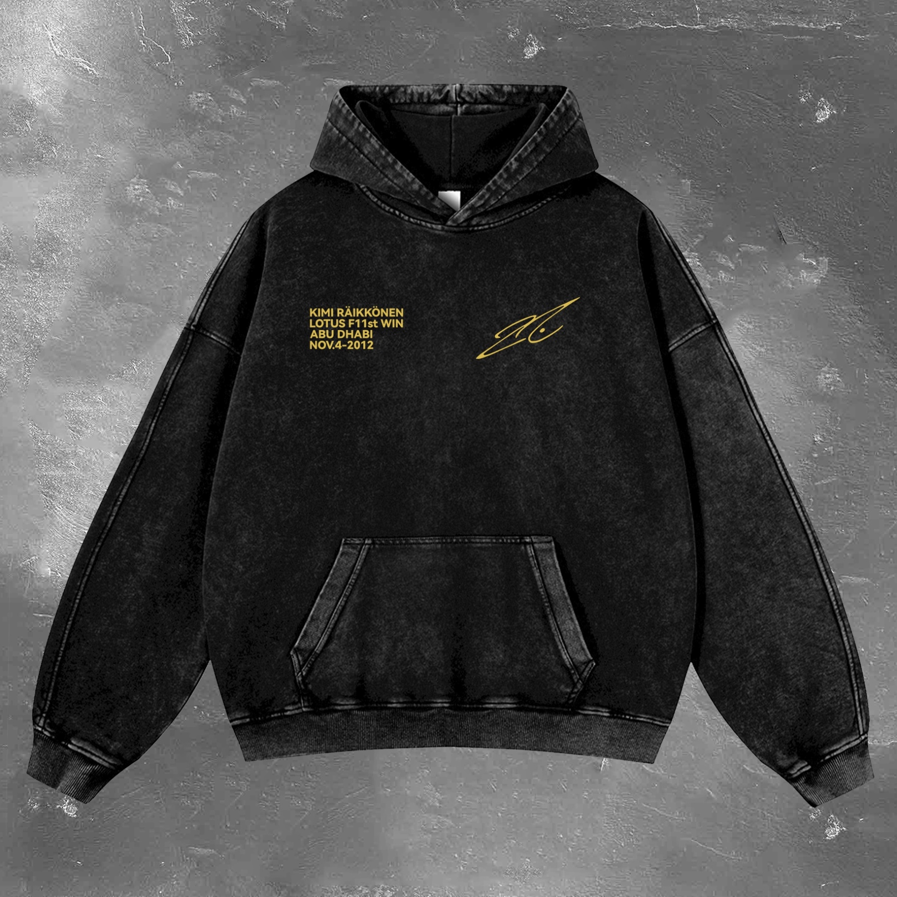 Racing Legend Vintage Washed Hoodie 12