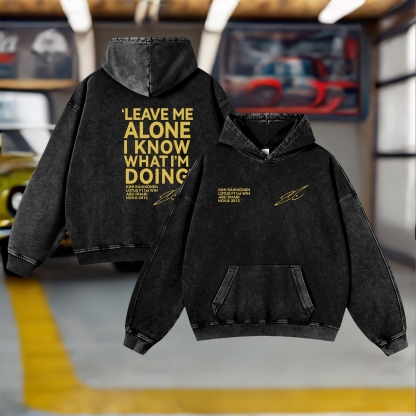 Racing Legend Vintage Washed Hoodie 12