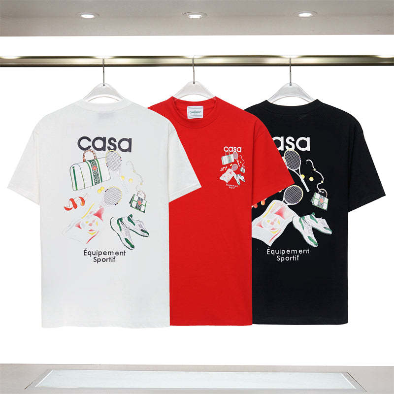 Casa 2023 new fashion T-shirt short sleeves