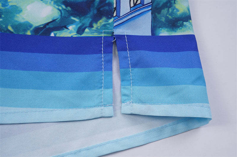 Casa 2023 new silk short-sleeved shirt