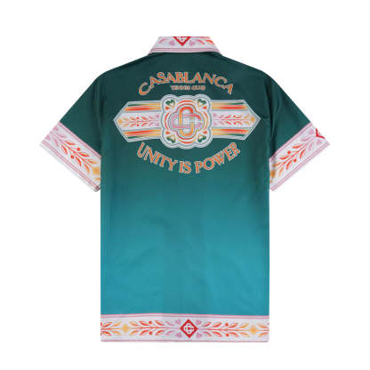 Casa 2023 new silk short-sleeved shirt