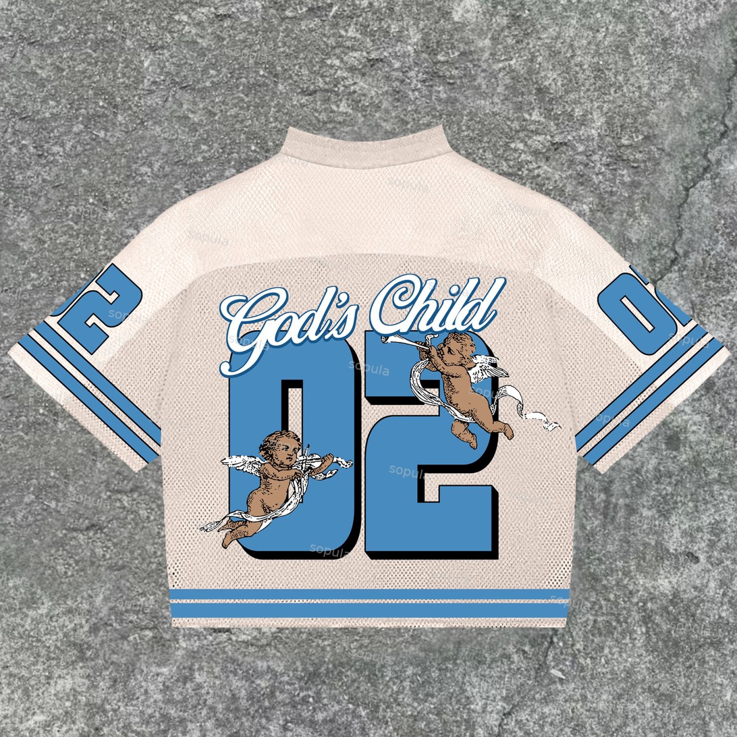 God's Child Graphic No 02 Blokette Blokecore Jersey T-Shirt