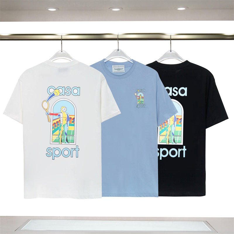 Casa 2023 new fashion T-shirt short sleeves