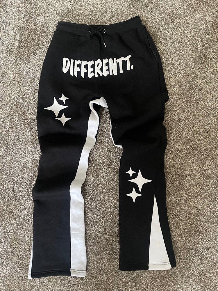 Trendy Black Flared Casual Flared Pants