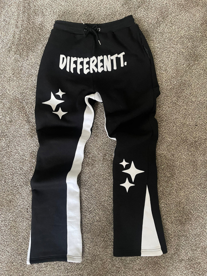 Trendy Black Flared Casual Flared Pants