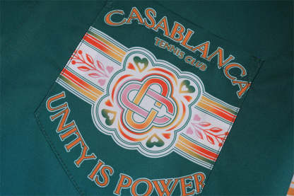 Casa 2023 new silk short-sleeved shirt