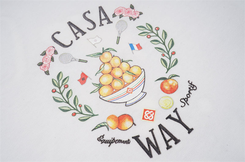Casa 2023 new fashion T-shirt short sleeves