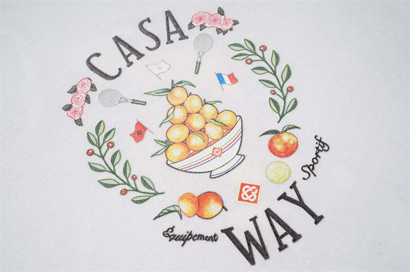 Casa 2023 new fashion T-shirt short sleeves