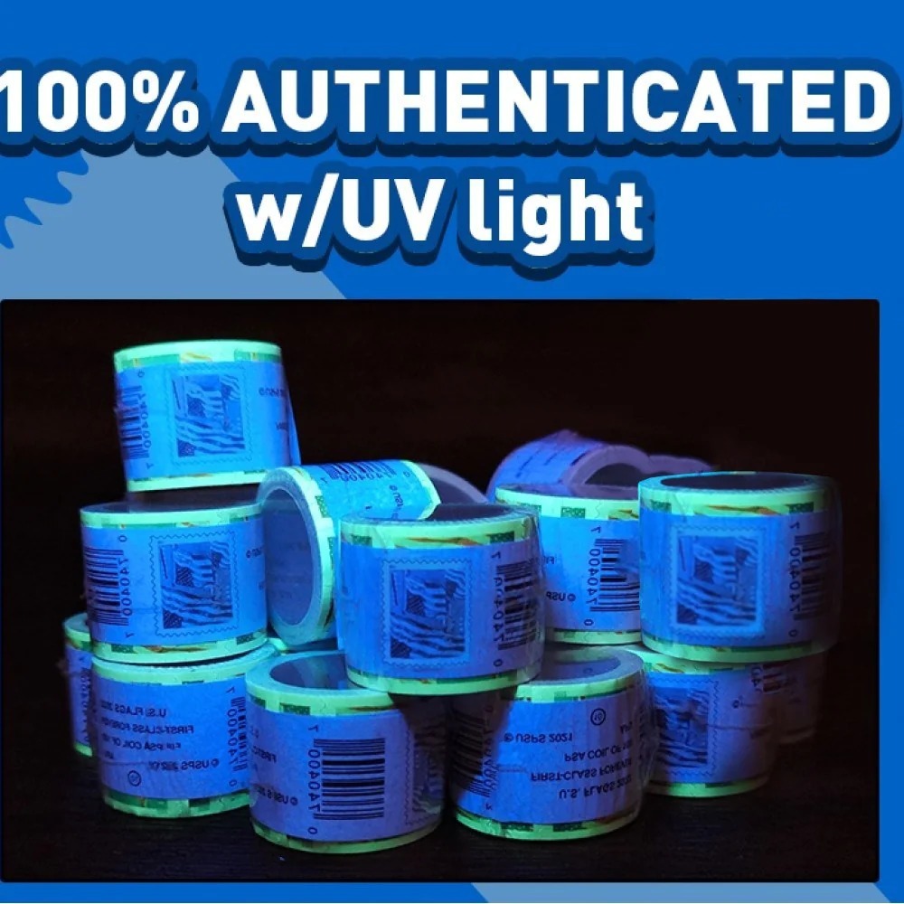 (2019) USPS Forever American Flag Stamps Rolls