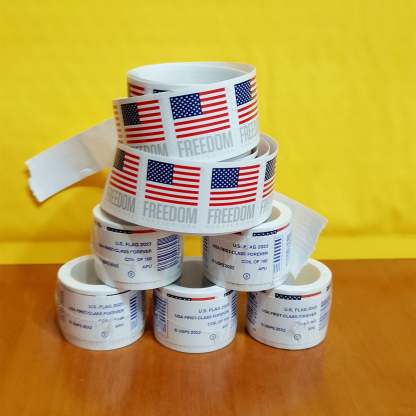 2023 US Flags Freedom Booklets Rolls