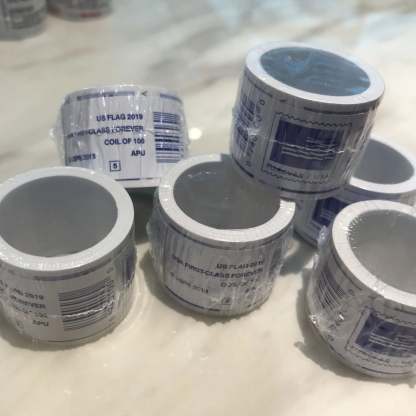 (2019) USPS Forever American Flag Stamps Rolls