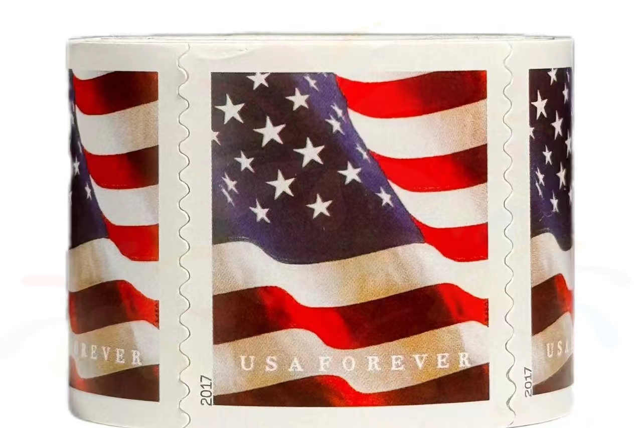 (2017) USPS Forever American Flag Stamps