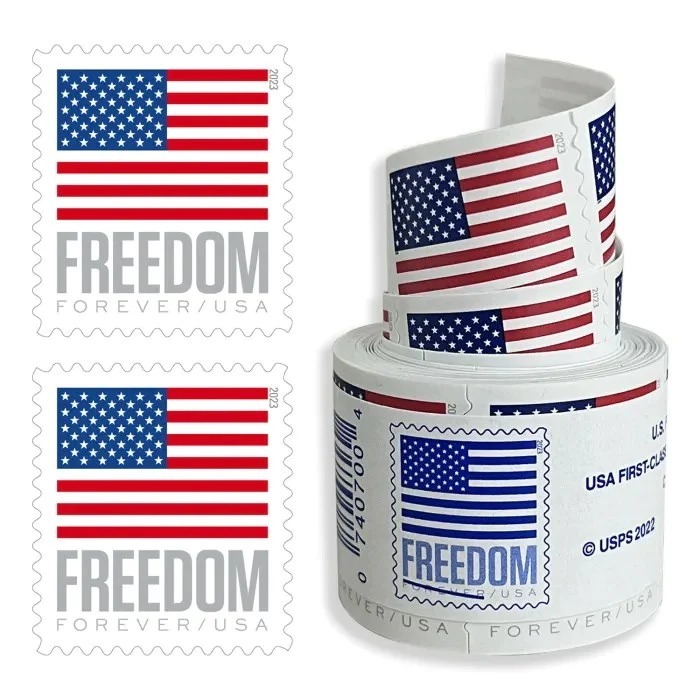 2024 US Flags Freedom Booklets Rolls