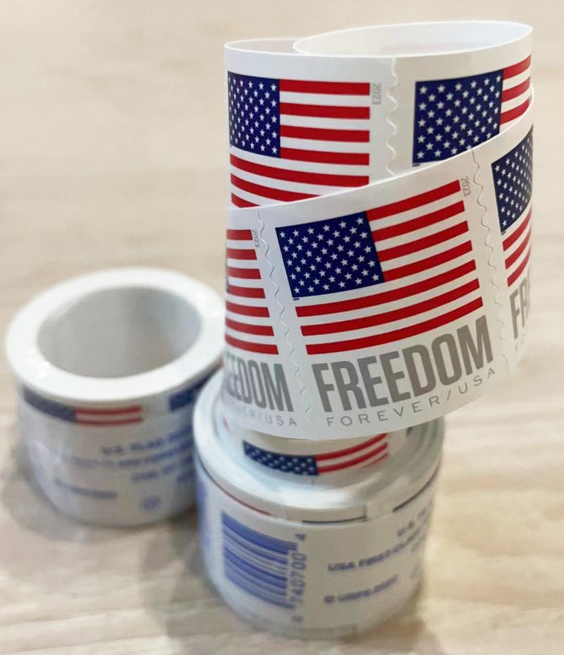 2024 US Flags Freedom Booklets Rolls