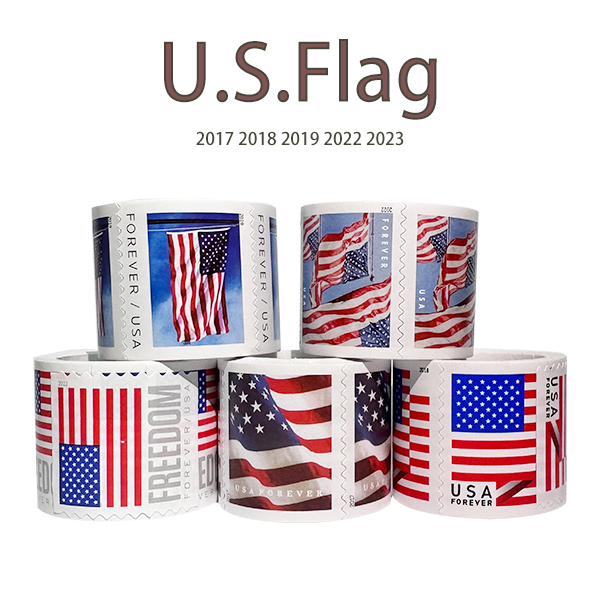 Stamps stickers gift cards and envelopes, documents, bills, postcards