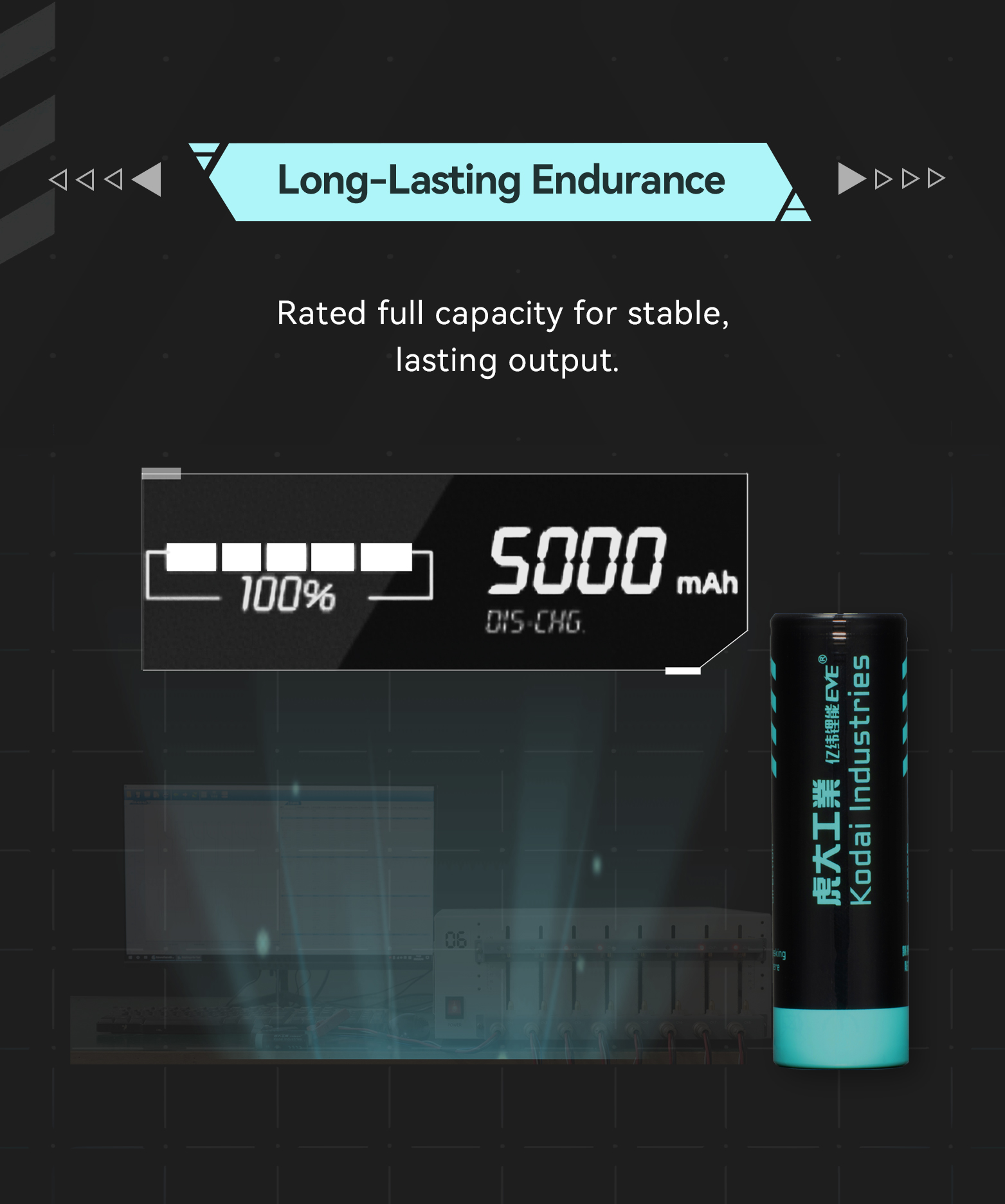 Kodai X EVE 50E 21700 Battery – Kodai Industries