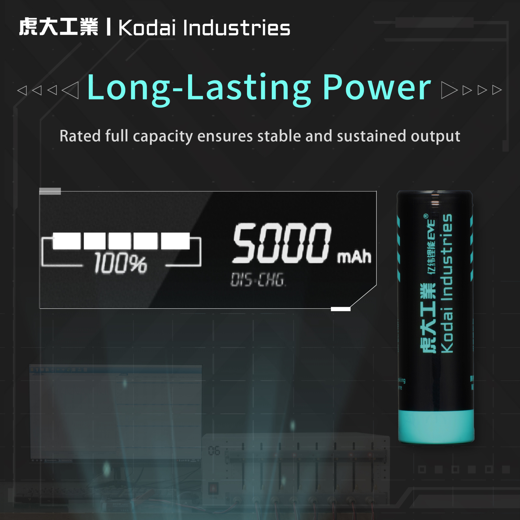 Kodai X EVE 50E 21700 Battery