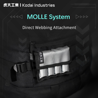 Water resistant battery pouch (2/4 slots)