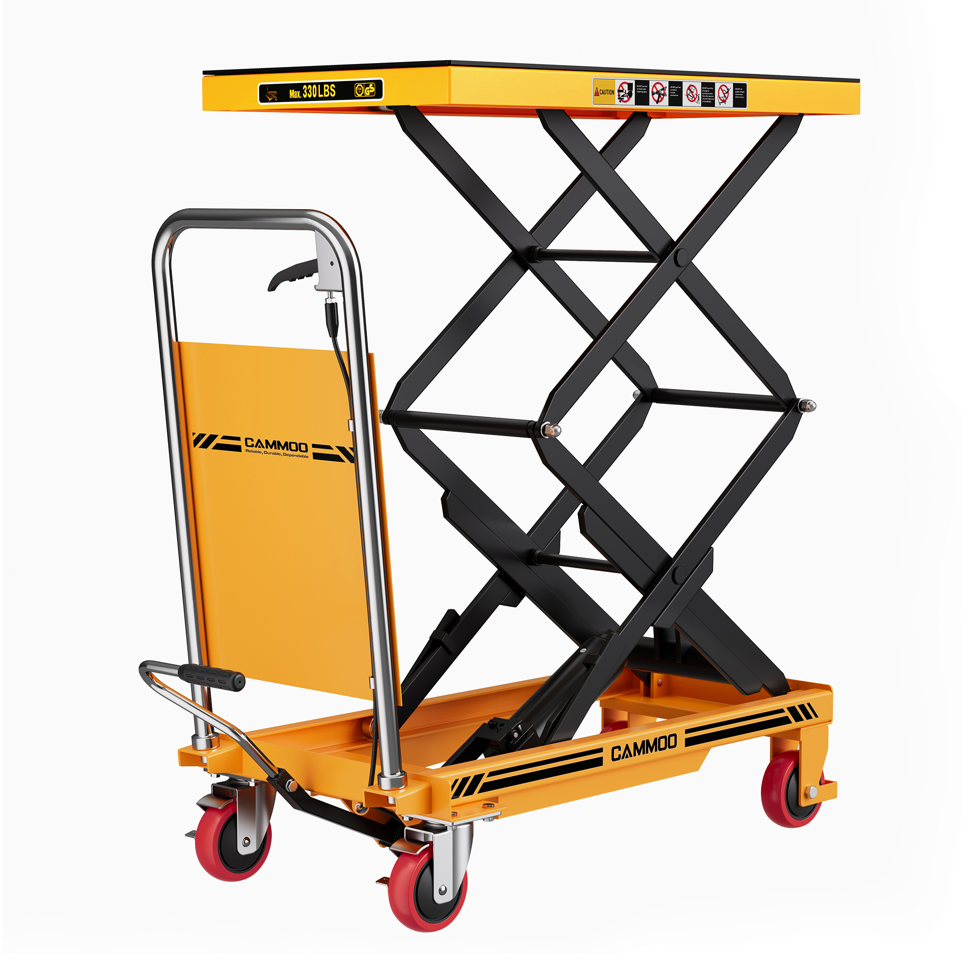 Cammoo Double Scissor Hydraulic Lift Table Cart LT330S