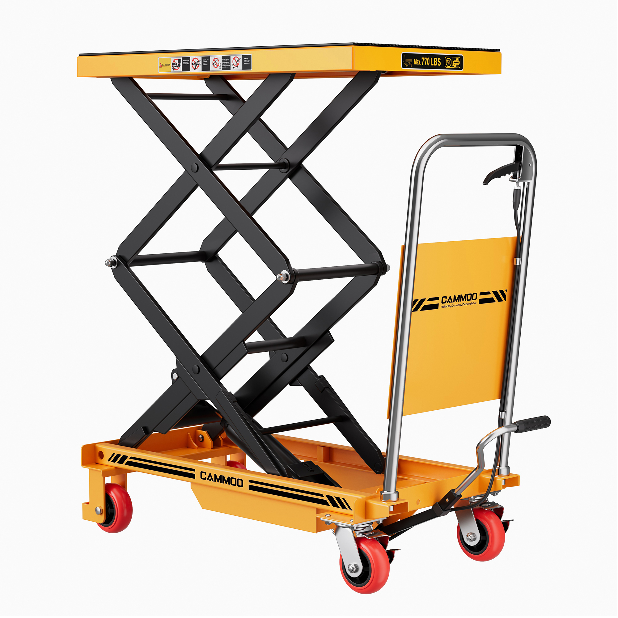 Cammoo Double Scissor Hydraulic Lift Table LT770S
