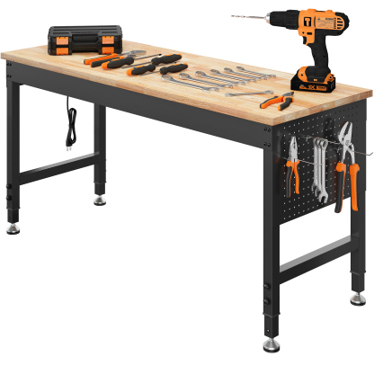 Cammoo Basic 60" Adjustable Heavy Duty Workbench