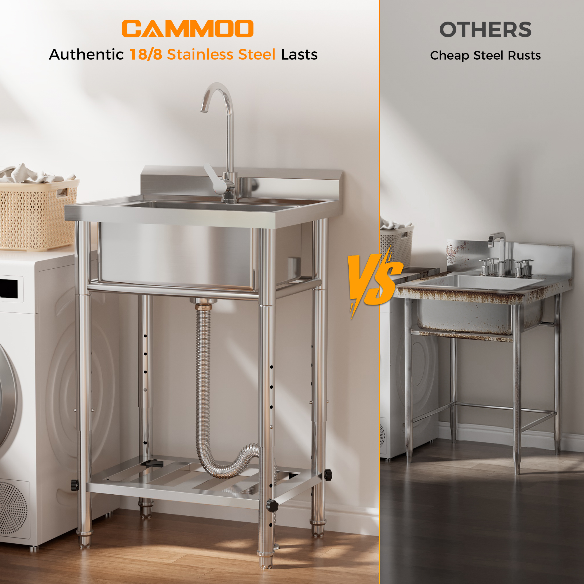 Cammoo Compact Utility Sink