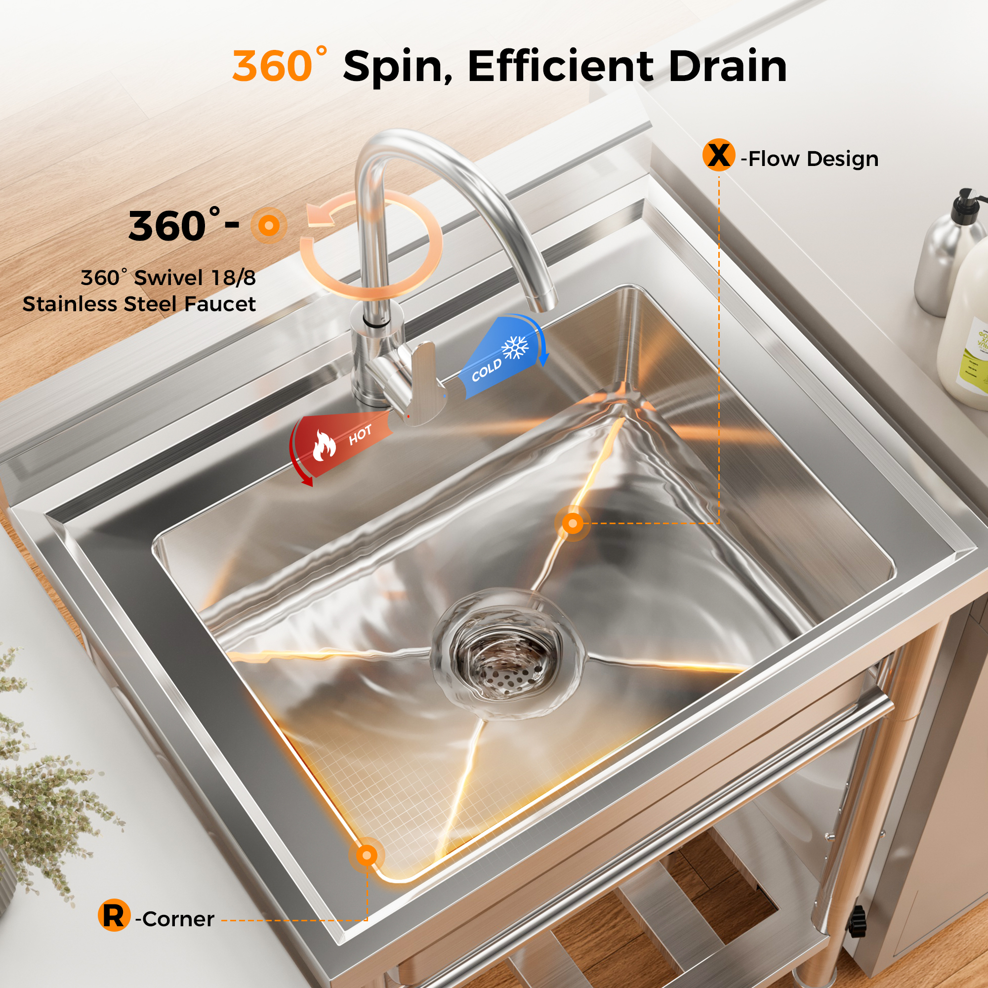 Cammoo Compact Utility Sink