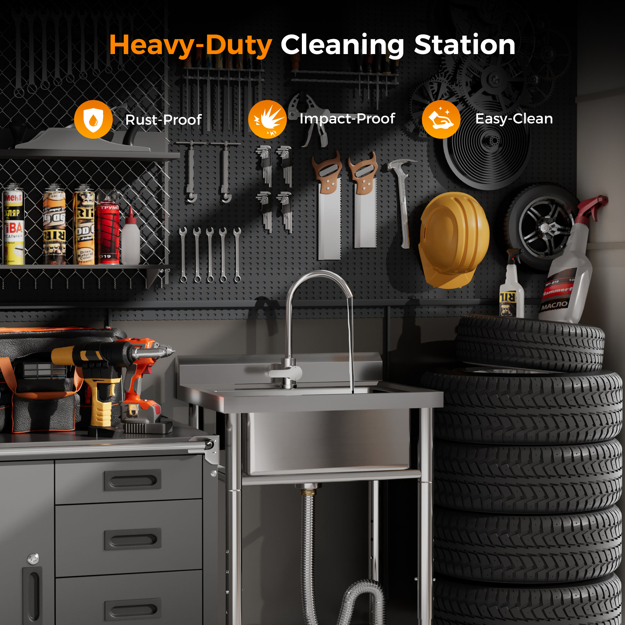 Cammoo Compact Utility Sink