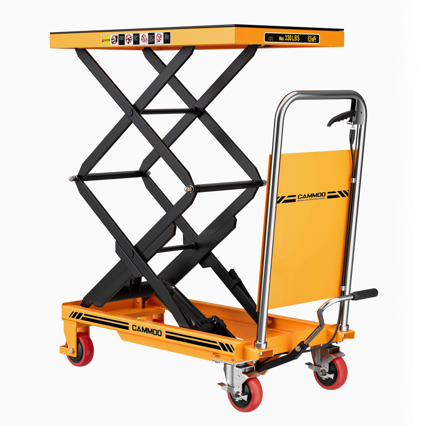 Cammoo Double Scissor Hydraulic Lift Table Cart LT330S