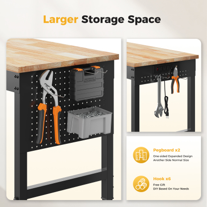 Cammoo Basic 60" Adjustable Heavy Duty Workbench