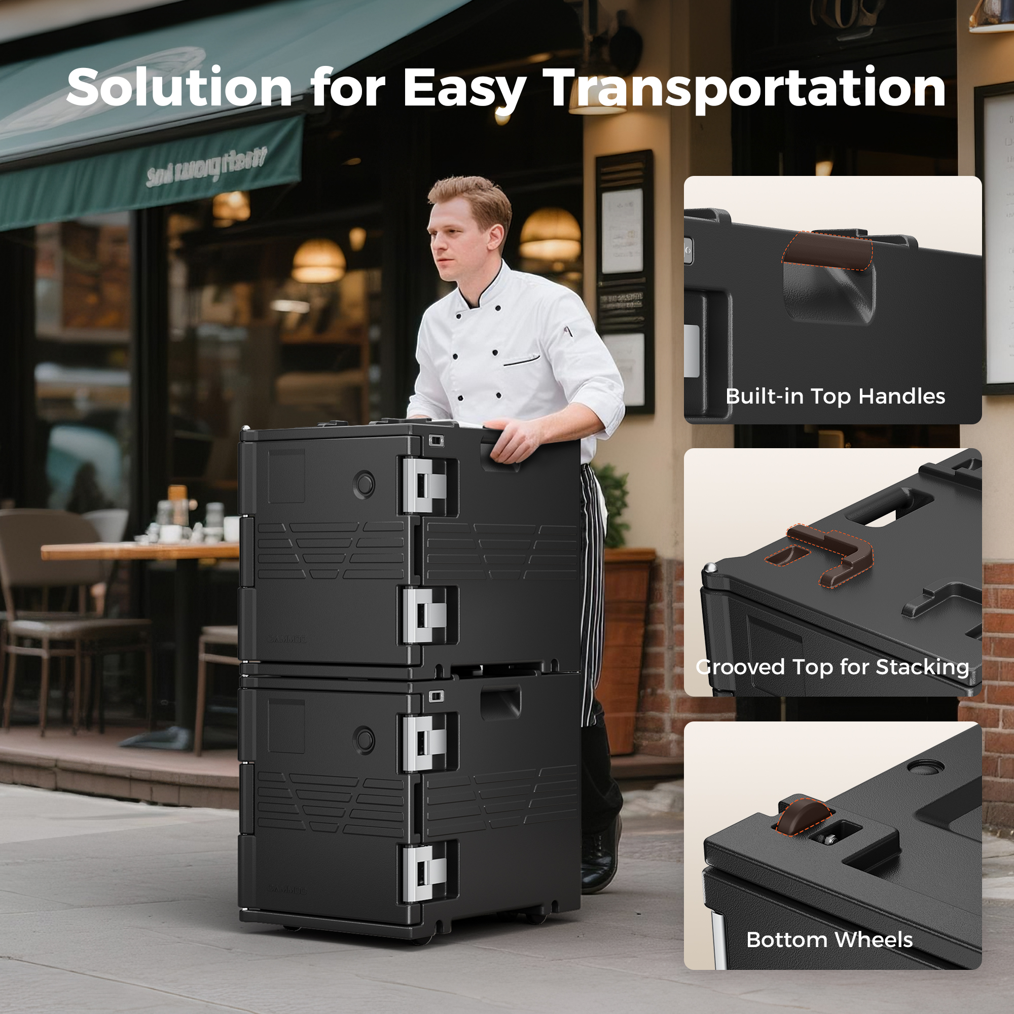 Cammoo Oraios NT82 Food Warmer for Catering