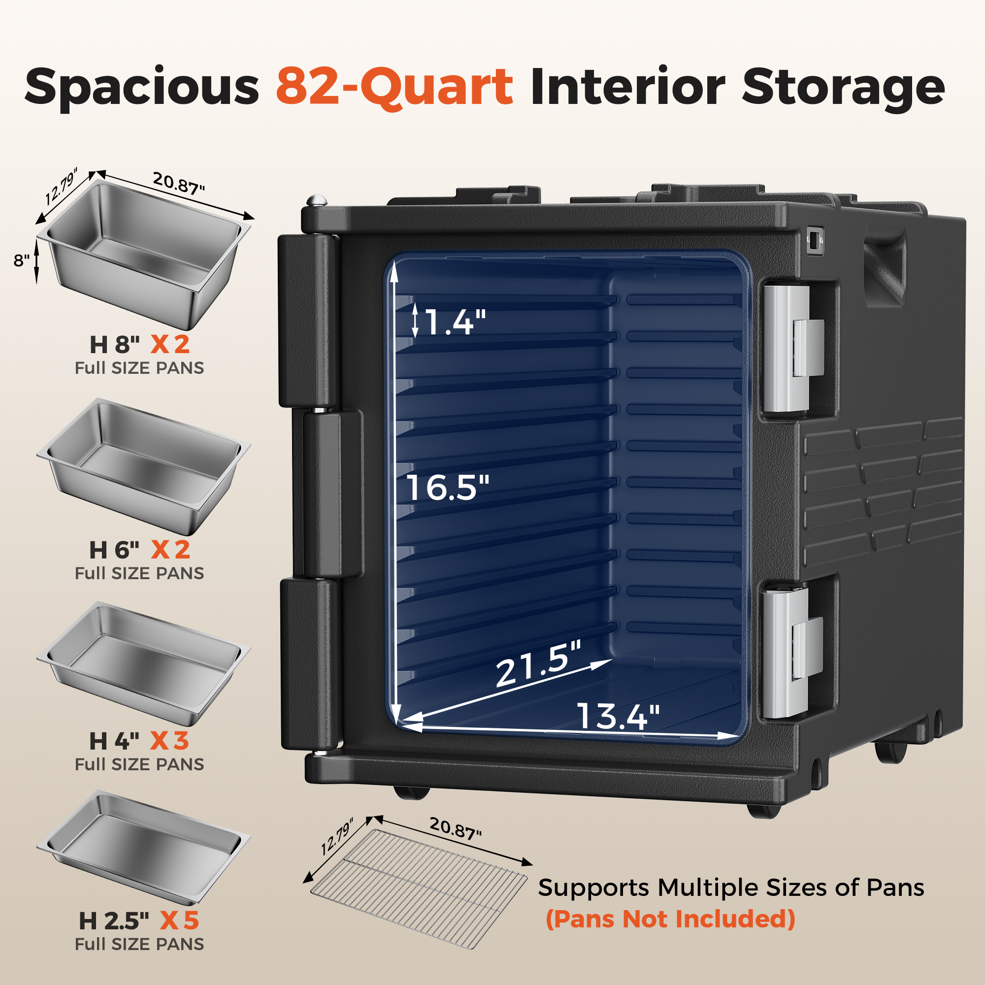 Cammoo Oraios NT82 Food Warmer for Catering