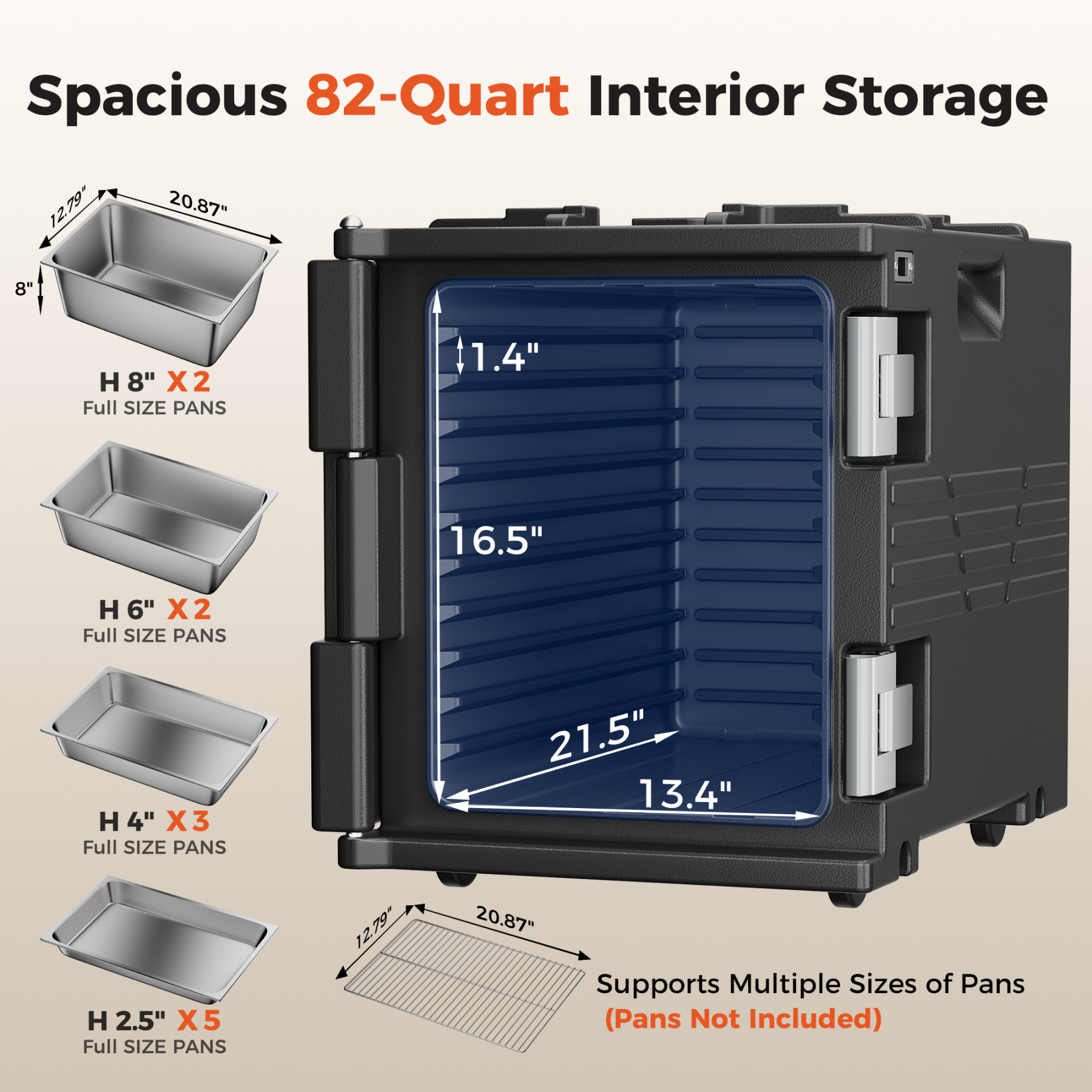 Cammoo Oraios NT82 Food Warmer for Catering