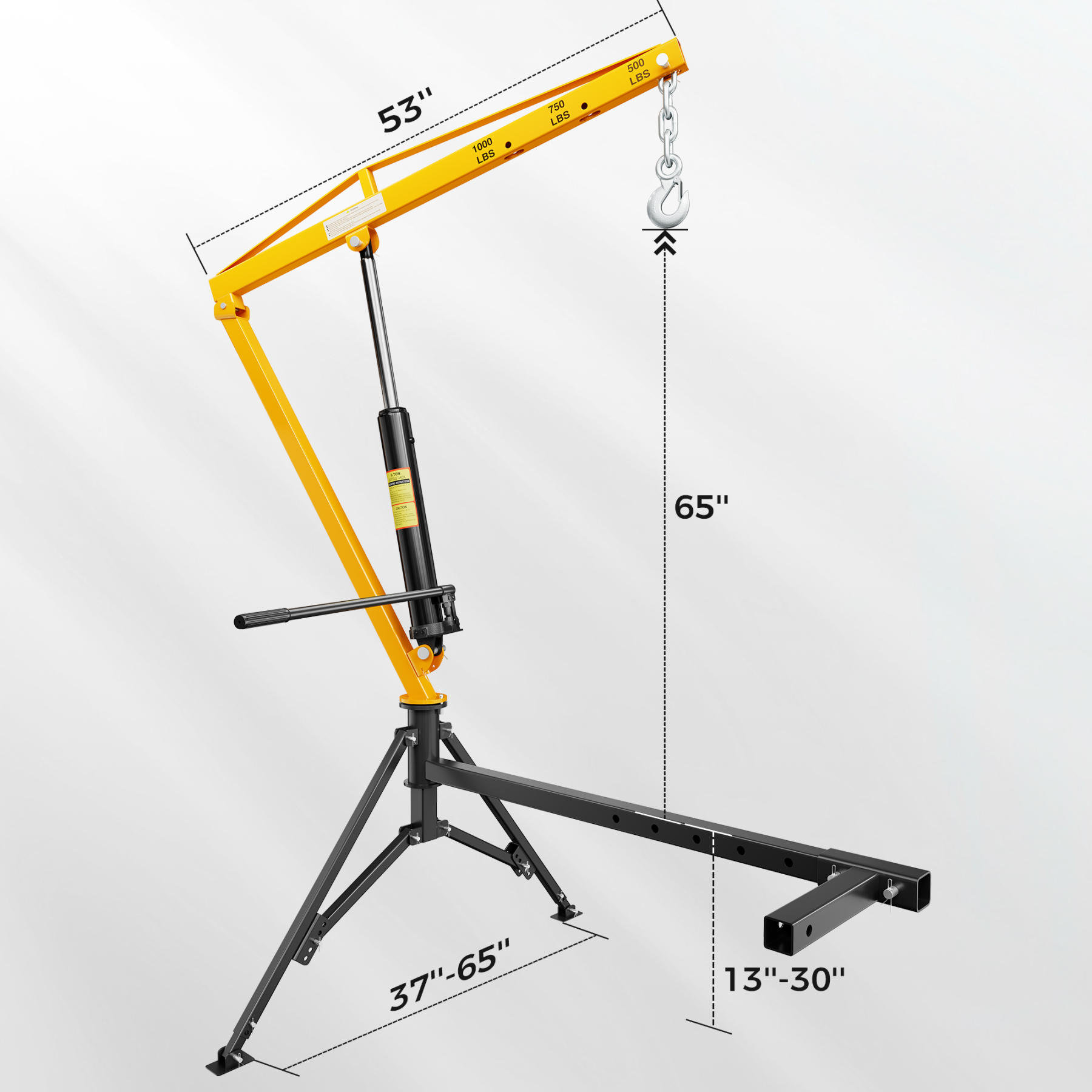 Cammoo Hydraulic Swivel Truck Crane