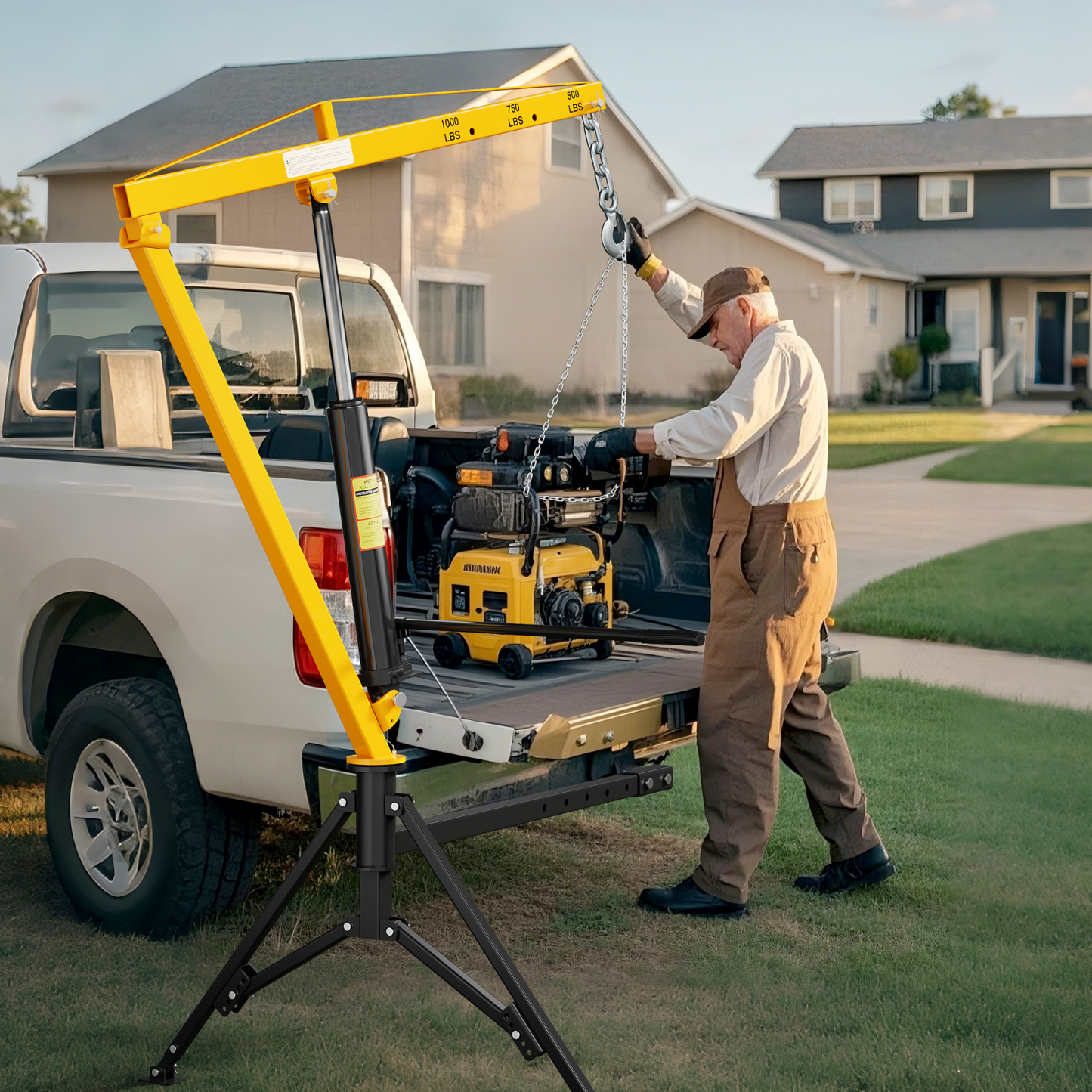 Cammoo Hydraulic Swivel Truck Crane