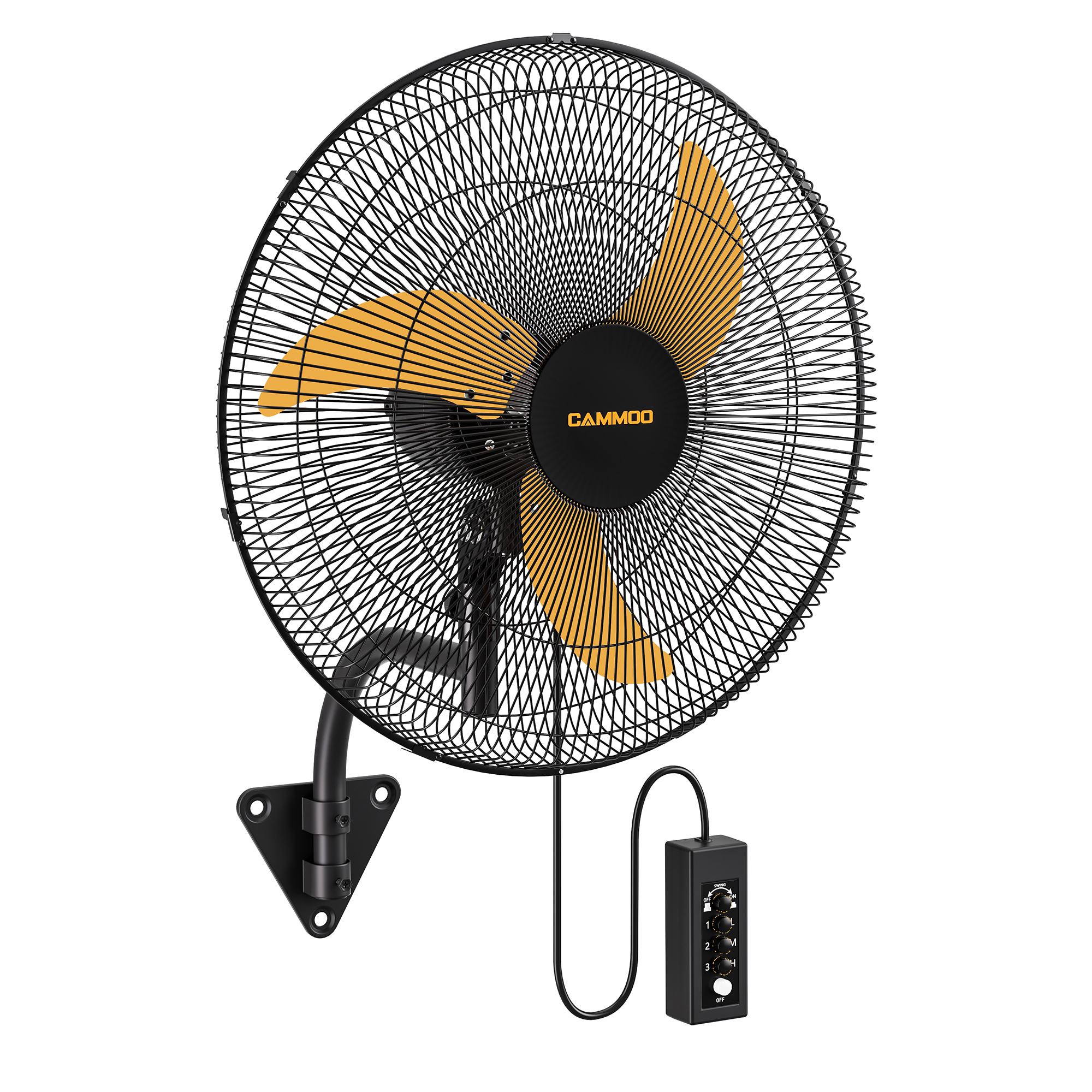 Cammoo 20 inch Wall Mount Fan Oscillating
