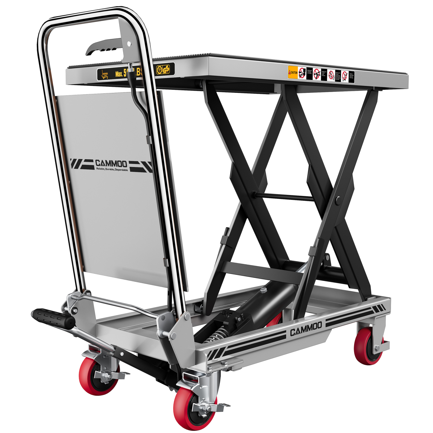 Cammoo Hydraulic Lift Table Cart LT500D-G