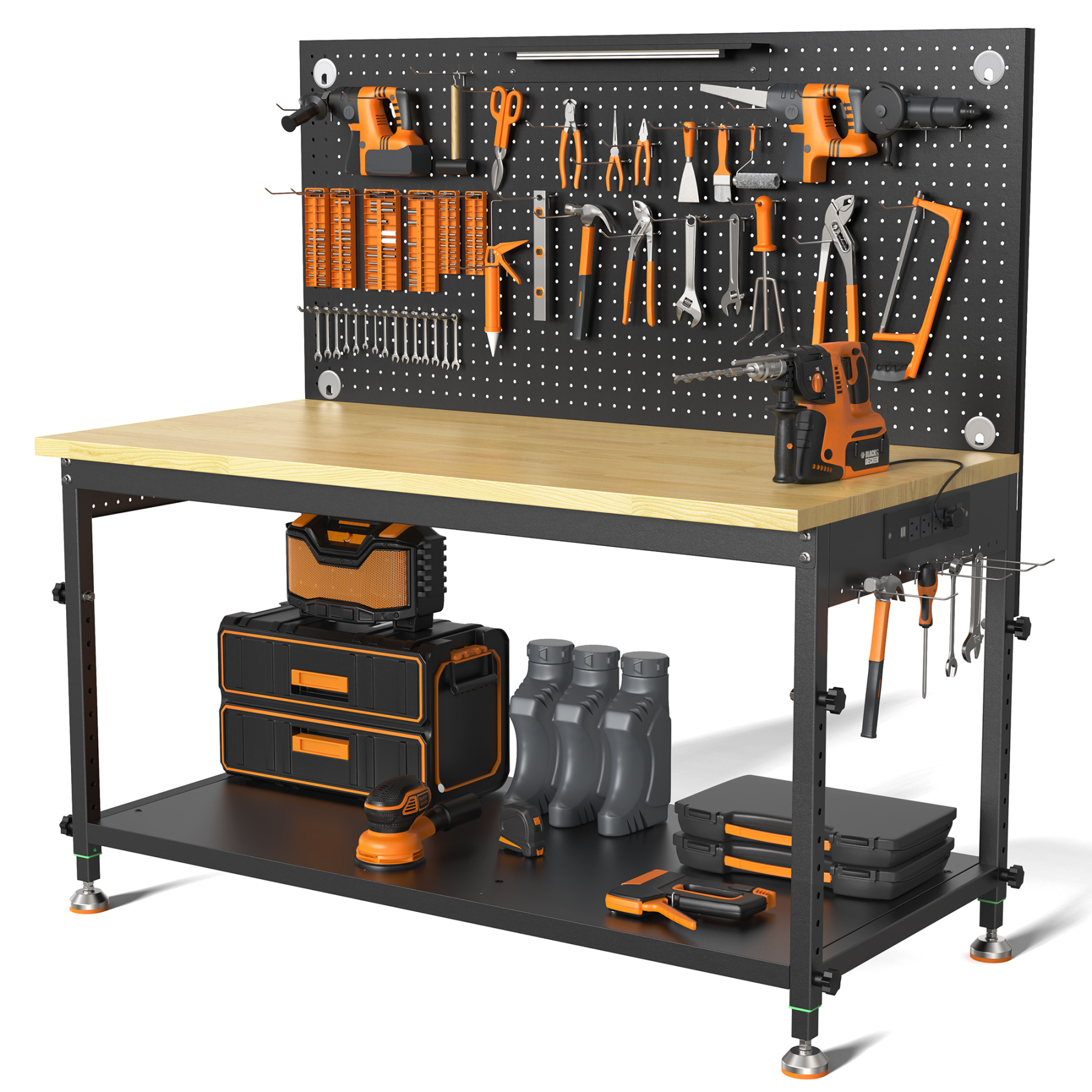 Cammoo 48'' Heavy Duty Workbench