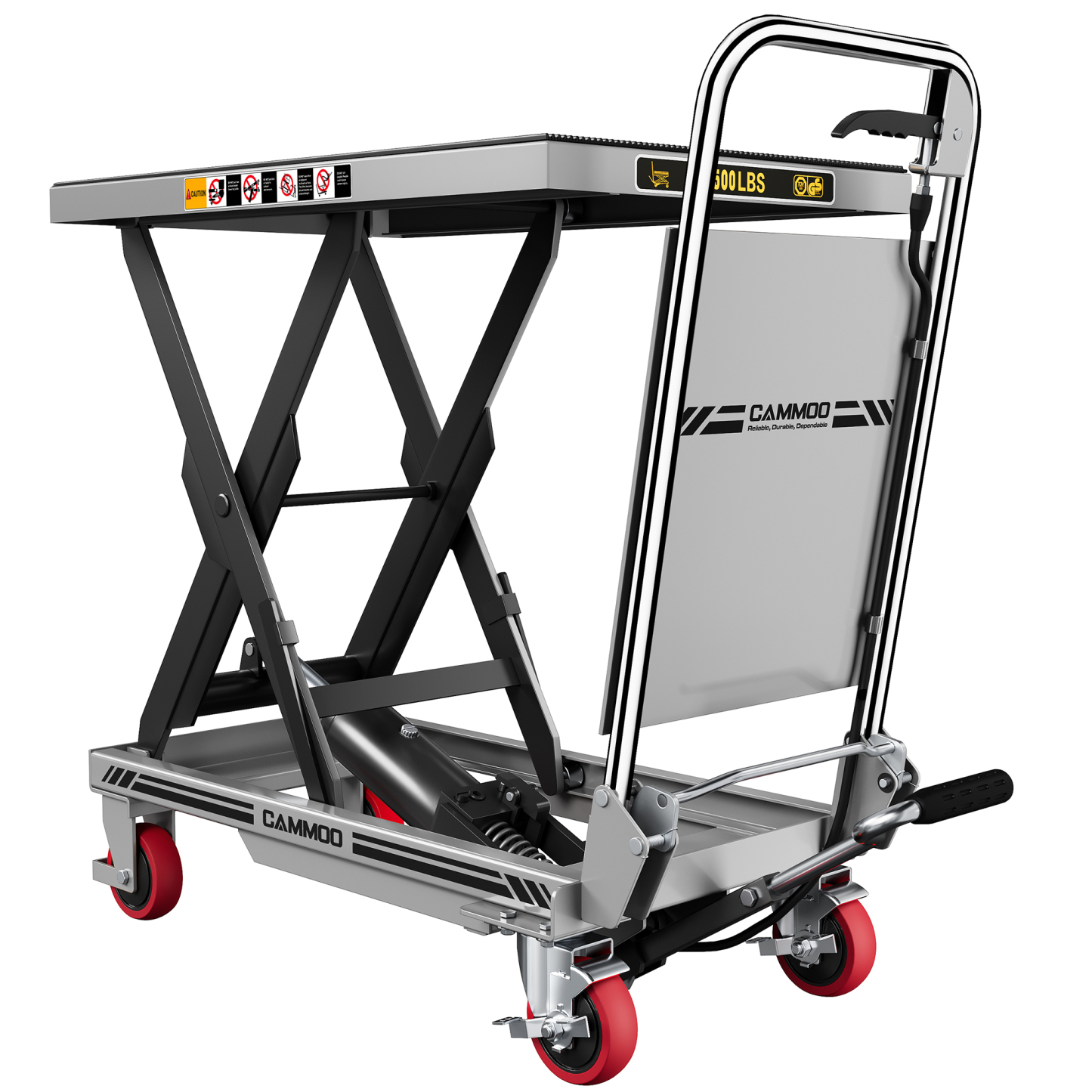 Cammoo Hydraulic Lift Table Cart LT500D-G