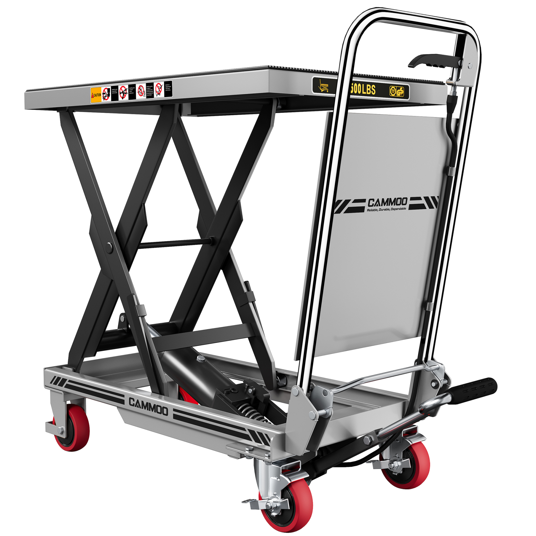 Cammoo Hydraulic Lift Table Cart LT500D-G