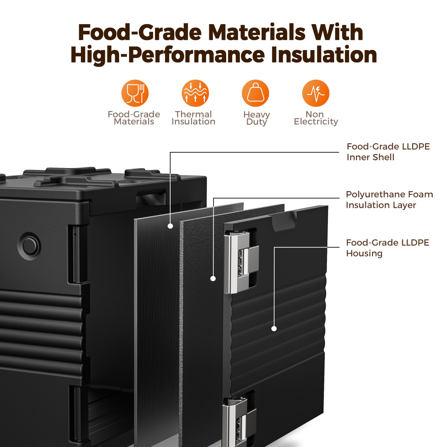 Cammoo Oraios NT95P Food Warmer for Catering