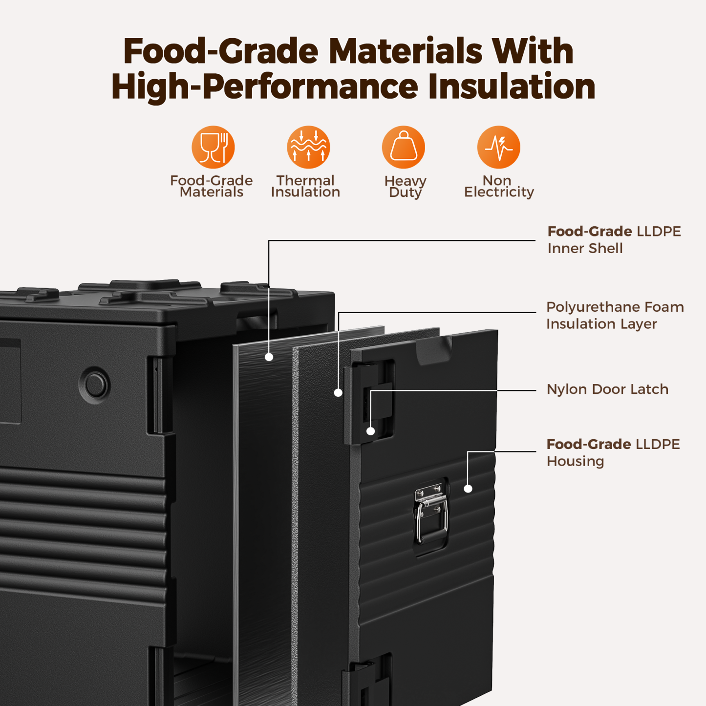Cammoo Oraios NT126 Food Warmer for Catering