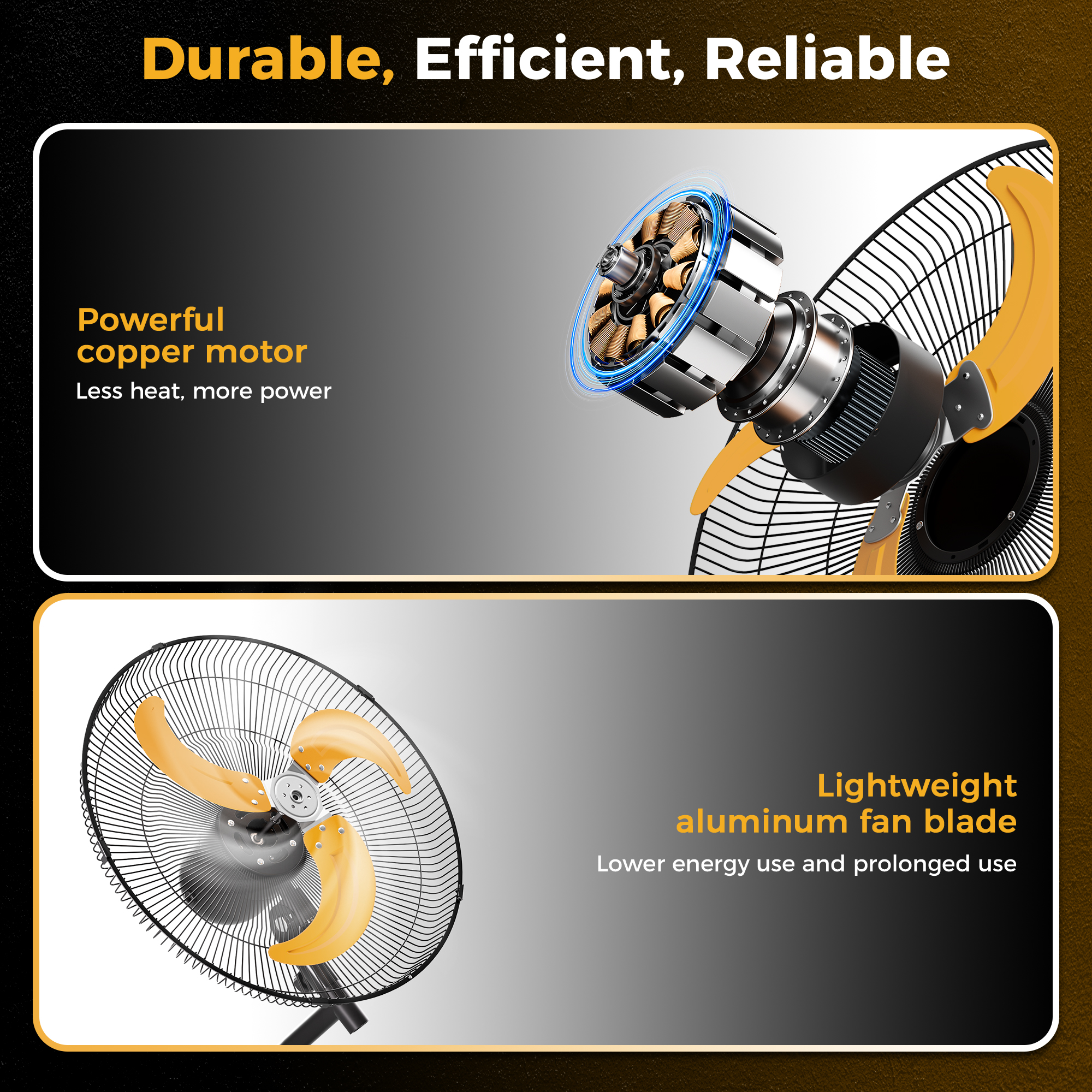  Click to see full view      4+  6 VIDEOS CAMMOO 18 Inch Wall Mount Fan Oscillating, 600D Oxford Cover & Wired Remote