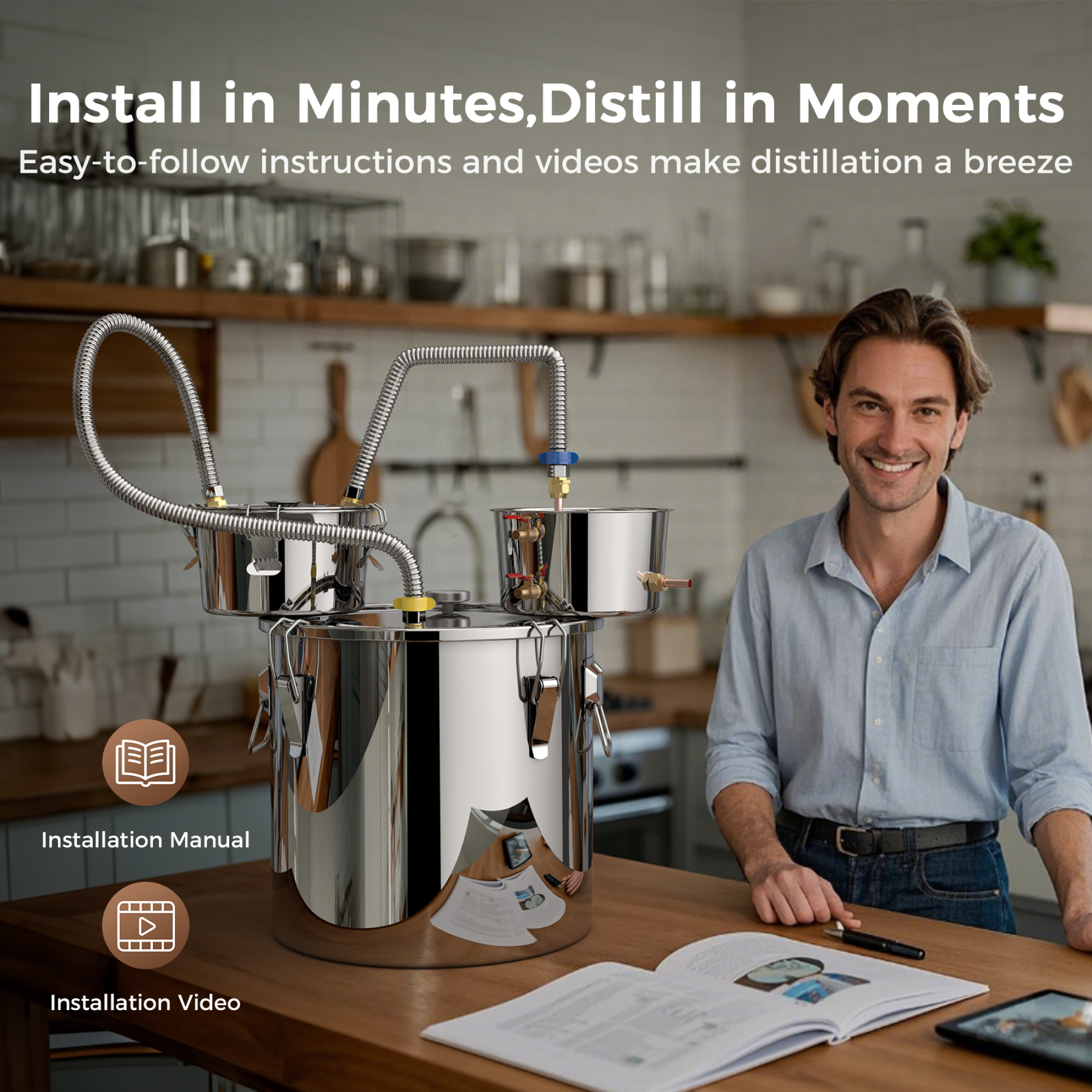 Cammoo 8 Gal Distiller 