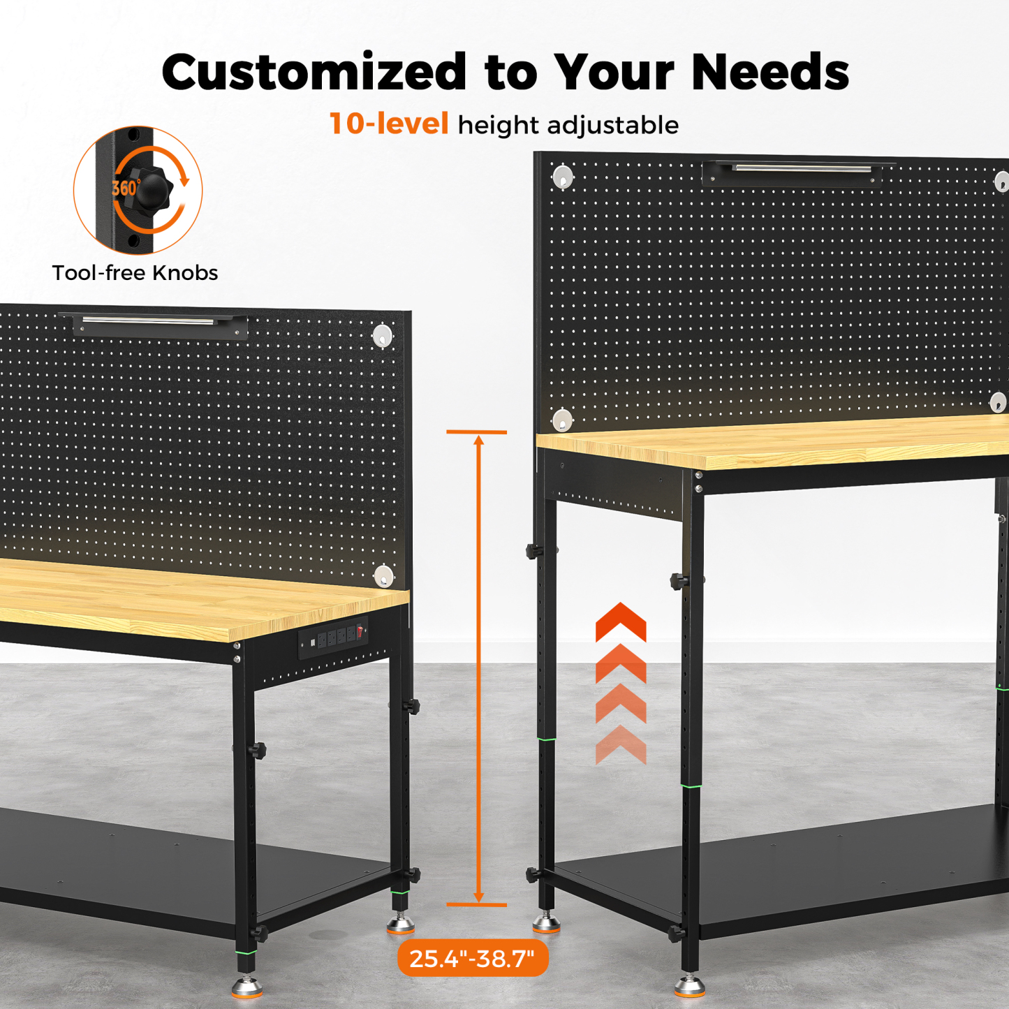 Cammoo 48'' Heavy Duty Workbench