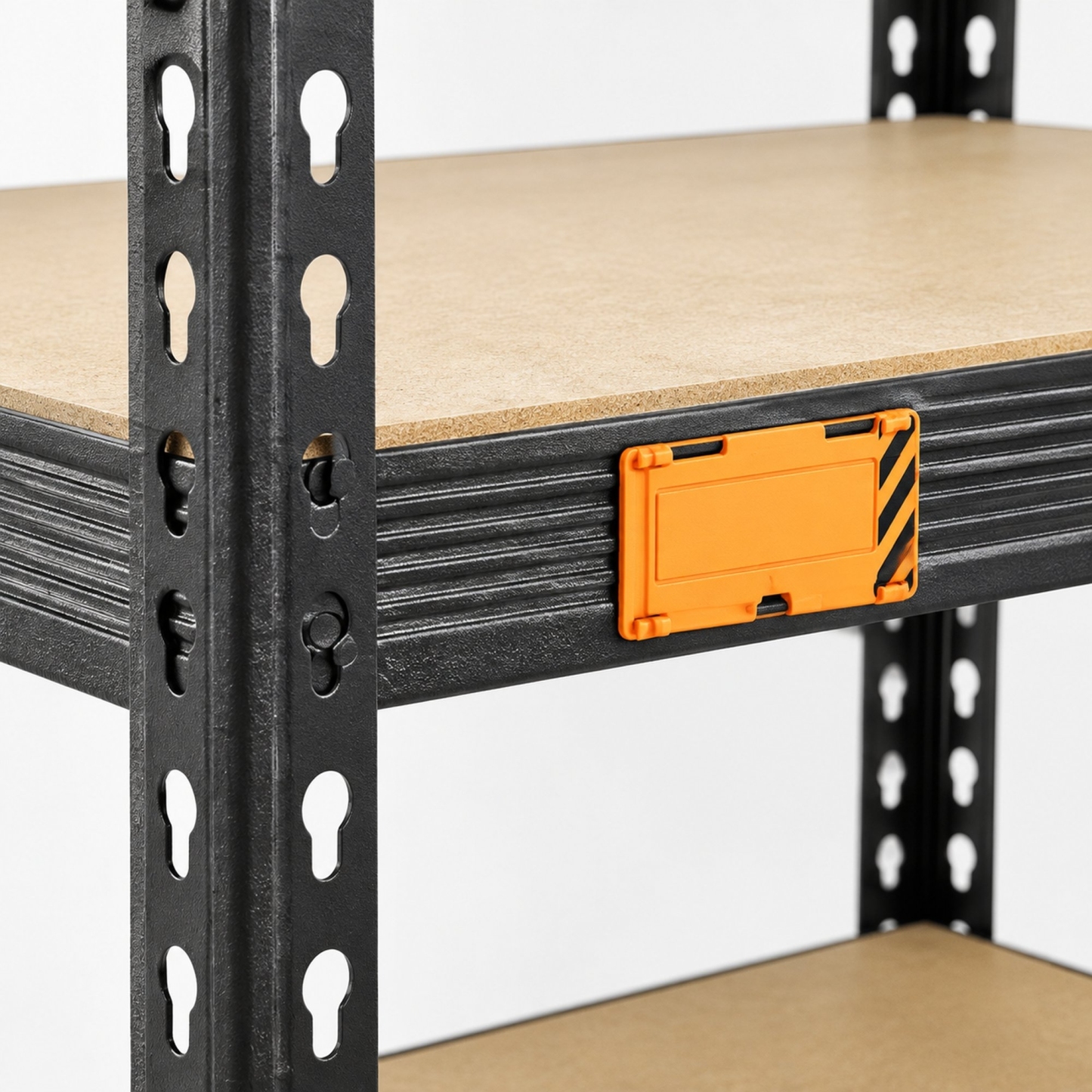 CAMMOO 4000 lbs 5-Tier Heavy Duty Garage Shelving Unit, 24"D x 48"W x 72"H Metal Storage Shelves with Adjustable MDF Boards, Utility Tool Rack for Garage, Warehouse, Basement